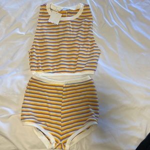 Zara matching crop set